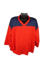 Xtreme Basics Yth S/M Red Dark Blue Hockey Jersey - Youth Small Medium - £7.81 GBP