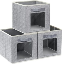 Collapsible Storage Box Bins For Closet Organization For Home, Office,, Blended. - £28.56 GBP