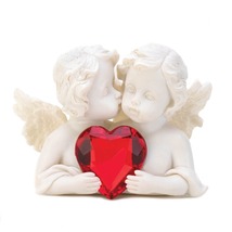 TWO IN LOVE CHERUB FIGURINE - $49.95