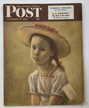 The Saturday Evening Post September 13 1947 A.P. Giannini Big Bull of the West - £18.98 GBP