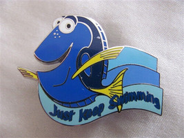 Disney Trading Pin 106538 Dory - Finding Nemo - Just Keep Swimming - £7.10 GBP