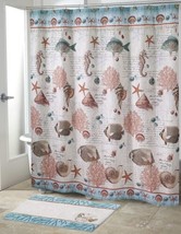 Avanti Linens Seaside Vintage Shower Curtain - £29.58 GBP
