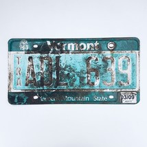 2006 United States Vermont Green Mountain Truck License Plate TRK ADL 639 - $336.54 MXN