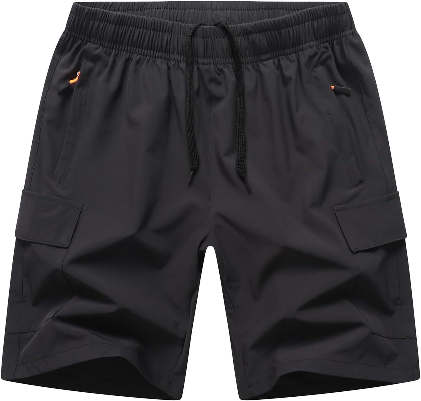 Boys Cargo Shorts; Lightweight Athletic Shorts With Zipper, Dry Hiking S... - $38.92
