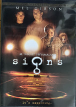 Signs (DVD, 2002) Mel Gibson Joaquin Phoenix Like New - £14.03 GBP