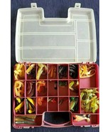 FISHING BOX FULL LURE BAIT SET USED BUT VERY GOOD CONDITION CHEAP LOT5 - $27.66