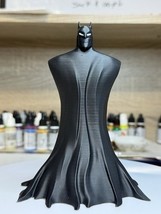 Batman Tribute Figure – Minimalist Style, White Eyes, 16 cm PLA - $27.83