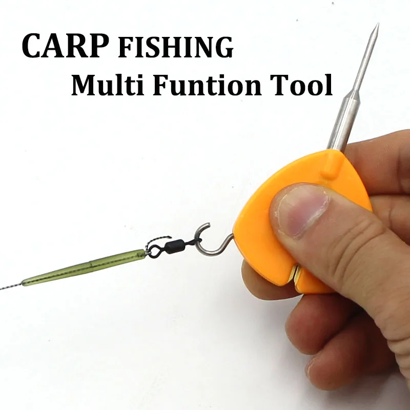 Carp Fishing Hook Knotting Tool &amp; Tie Hook Loop Making Device &amp; Hooks Decoupling - £26.96 GBP