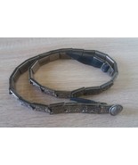 Vintage Armenian Soviet Belt 1960s, Armor Link Belt, Antique Ethnic Belt - $134.81 CAD