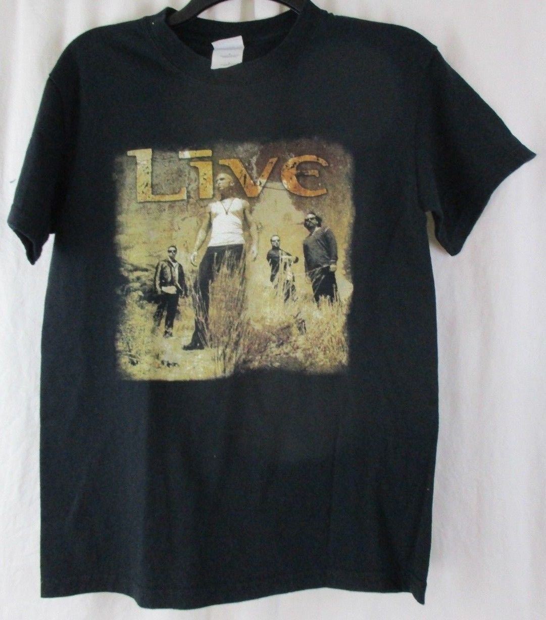 BLACK MOUNTAIN WHITE LIGHT 2006 WORLD TOUR BLACK T SHIRT SIZE SMALL - $10.39