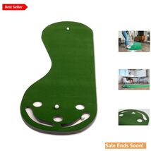 3' x 9' Kidney-Shaped Golf Putting Green for Mastering Your Putting Skills - $97.96