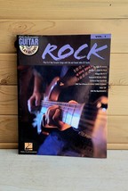 Guitar Rock Instructional Book Hal Leonard No Disc - £11.00 GBP