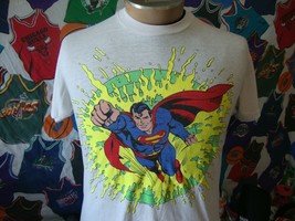 Vintage 80&#39;s Superman DC Comics 1984 T Shirt fits M  - $148.49