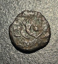 104-76 BC Judäa AE Prutah Alexander Jannaeus Griechische Overstrike Hendin 5th # - £78.22 GBP