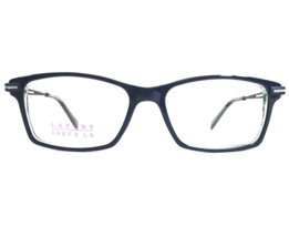Lafont Issy &amp; La Eyeglasses Frames MATISSE 340 Navy Blue White 53-15-129 - £73.16 GBP