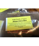 African Cherry Pygeum (Prunus Africana) Organic Dried Bark Powder 15g In Stock - $9.90