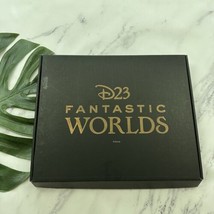Disney D23 Fantastic Worlds Gold Member Box New Pins Map Patch Postcards 2020 - £39.56 GBP
