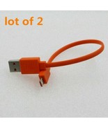 2X 20cm JBL Charge 2 2+ Flip 3 Bluetooth Micro USB 2.0 Fast Charger Flat... - £7.73 GBP