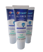 CREST Aligner Retainer Cleansing Gel 3 PACK Non-Abrasive Orthodontics 1.... - £5.52 GBP