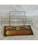 Vintage Pyrex Bake-A-Round Glass Baking Tube &amp; Cooling Rack 1970s Granny... - $553.71 MXN