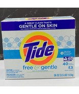 Tide Free &amp; Gentle Powder Laundry Detergent 56 OZ, 40 Loads - $1,278.76 MXN