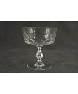 MODERN SPODE Crystal Barware Champagne Tall Sherbet Glass Belgium Hex Stem - £8.71 GBP