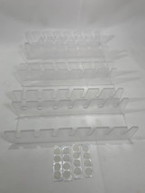 4 Hat Stand Acrylic Hat Holder Organizer &amp; Display Baseball Caps Storage... - $17.56 CAD