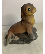 Baby Seal Masterpiece by Homco porcelain figure 6 inch tall - £8.94 GBP