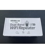 WiFi Range Extender Repeater 1200Mbps Wireless Amplifier Router Signal B... - £22.90 GBP