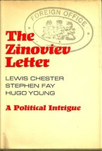 The Zinoviev Letter - Chester &amp; Fay &amp; Young - 1920S Russian Communist Intrigue - $21.98