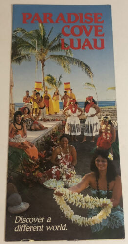 Primary image for Vintage Paradise Cove Luau Brochure Hawaii BRO12