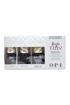 Top This Gel Color Set by OPI for Women - 3 Pc Mini Set 0.5oz Gelcolor # GC 030  - $85.99