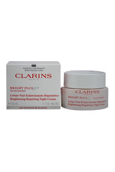 Bright Plus HP Brightening Repairing Night Cream by Clarins for Unisex - 1.7 oz  - $87.99
