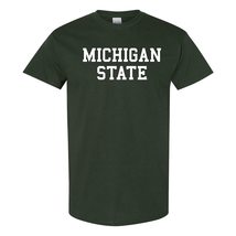 AS01 - Michigan State Spartans Basic Block T Shirt - 3X-Large - Forest - £18.95 GBP+