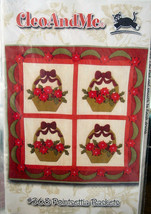 Pattern:Wall Quilt - Felted Wool Christmas Baskets - £4.54 GBP