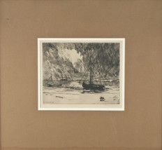 &quot;Coming Storm, Destroyers Going to Sea&quot; By Philip Little 1917 Signed Etching - £469.35 GBP