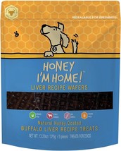 Honey Im Home Dog Buffalo Liver Wafer 5 Pack - £12.62 GBP