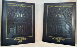 1989 LUCKY BAG U.S. NAVAL ACADEMY YEARBOOK ANNUAL BOOK Set 1&amp;2 Navy Scho... - £50.96 GBP