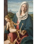Madonna and Child with the Infant Saint John the Baptist by Michele da V... - $21.99+