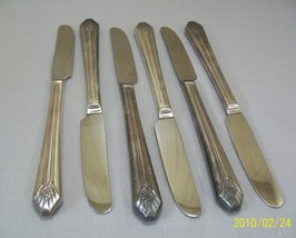 Silver Plate Wm Rogers Qty 6 Imperial Knifes - $9.95