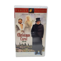 A Christmas Carol VHS 1995 Clam Shell George C Scott Tested Works - £5.31 GBP