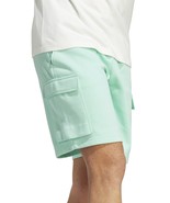 adidas Men&#39;s Essentials Fleece Cargo Shorts Easy Green-Small - €23,16 EUR