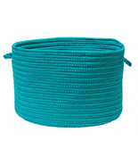 Colonial Mills Boca Raton - Turquoise 18 in. x 12 in. Utility Basket - $97.58
