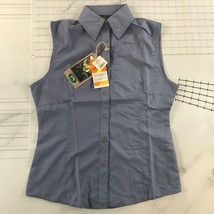 Stillwater Supply Co Vest Womens Small Blue UV Protection SPF 40+ Button Front - $24.74