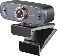 1080P Webcam for Computer with Microphone PC HD Webcam with 90 View Plug Play US - £48.54 GBP