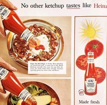1963 Heinz 57 Tomato Ketchup Advertisement Condiments Pittsburgh Penn HM2K - $39.99