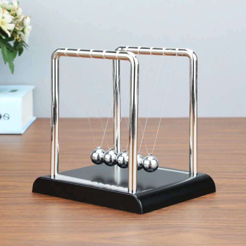 Play Newton’s Cradle Balance Ball Science Toy Laws of Conservation of Energy Toy - £23.17 GBP
