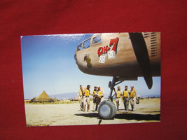 Vintage North American B-25C Mitchell &quot;OH.7&quot; Plane Postcard #63 - $19.79