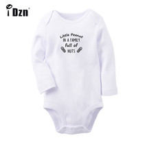 Little Peanut Humor Baby Bodysuit Newborn Romper Toddler Sets New Family&#39;s Gift - £8.38 GBP