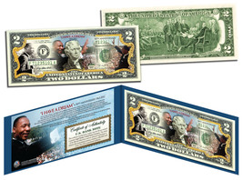 Martin Luther King (Mlk) * 50th Anniversary * Official Legal Tender U.S. $2 Bill - £11.17 GBP